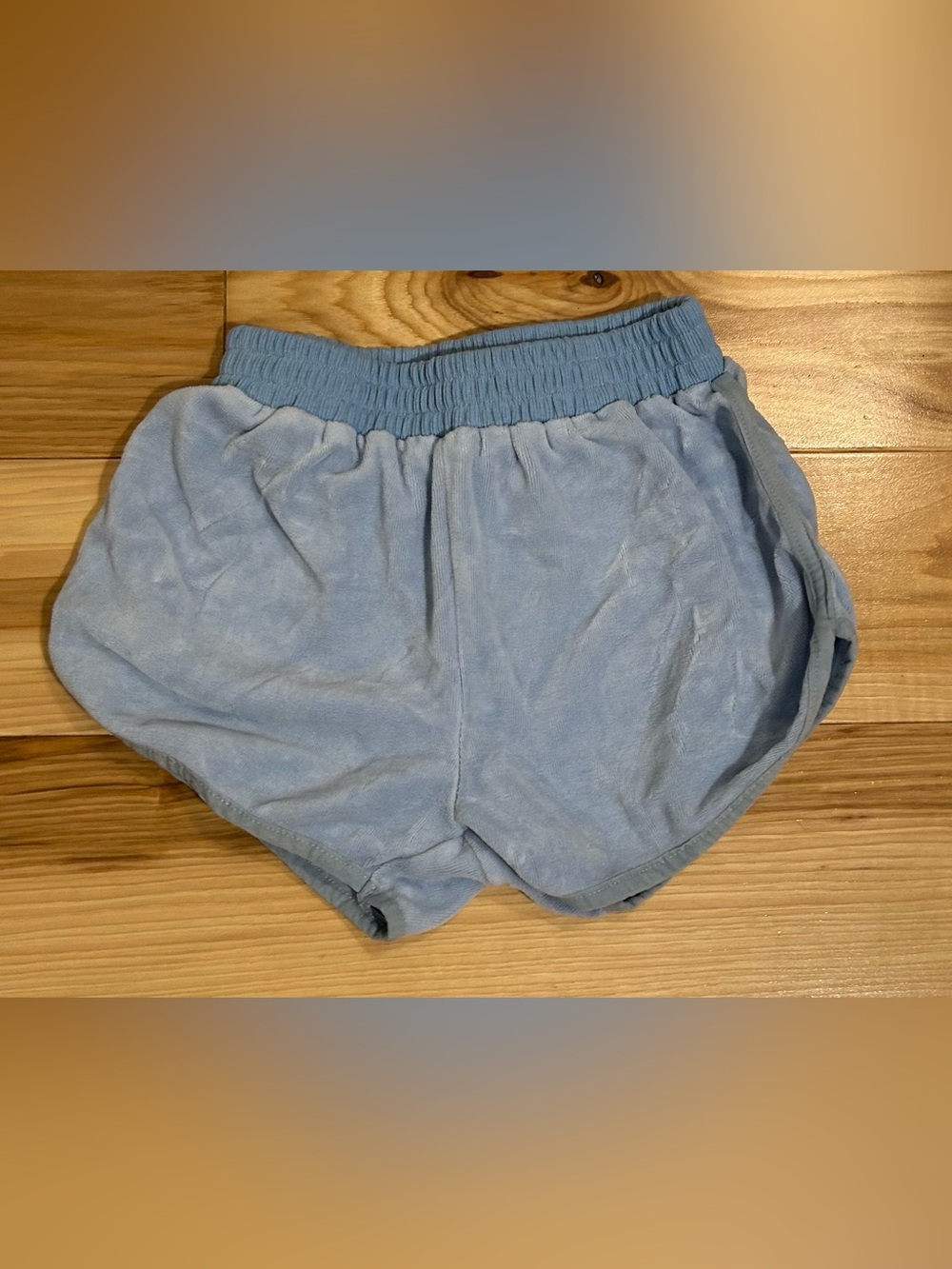Lola & The Boys velour shorts